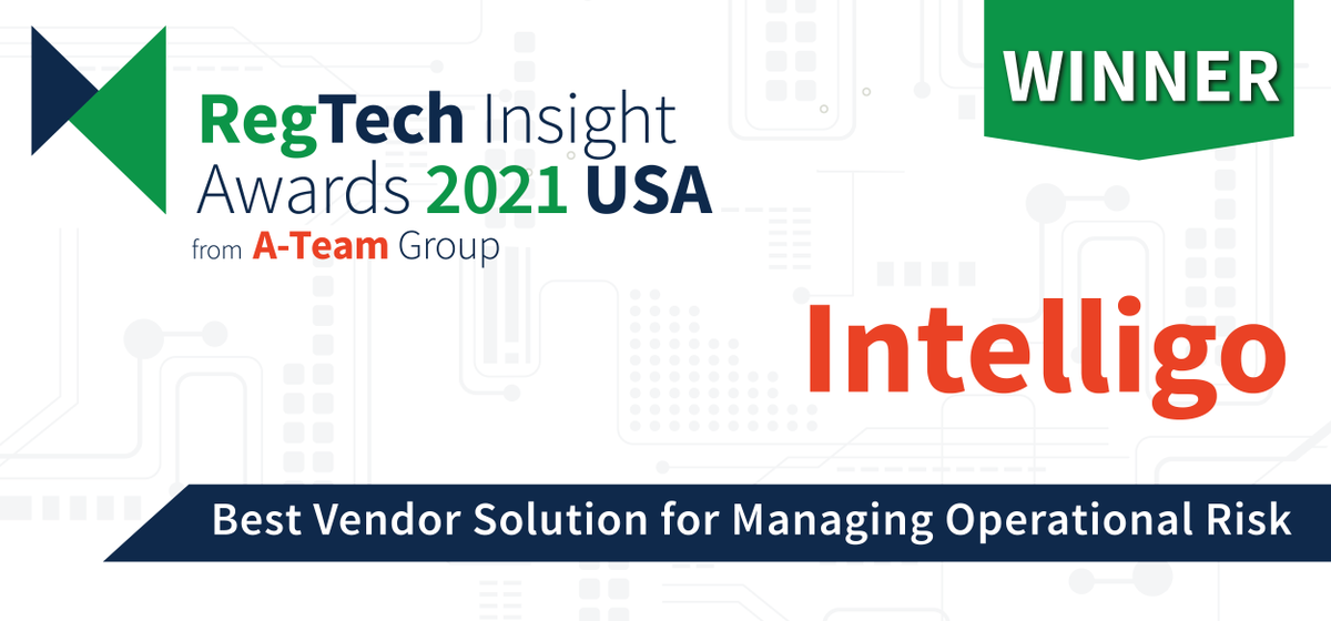 Today Intelligo is proud to announce our inclusion in the 2021 RegTech Awards, as winner of the Best Vendor Solution for Managing Operational Risk category! This is a great achievement that we owe to everyone who voted for us and our entire team. 🙌
bit.ly/3lnhrej