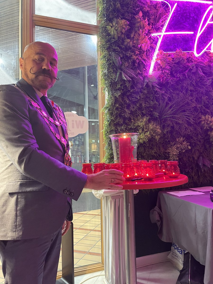 Lighting a candle on World AIDS day at Flirt for those local , national and worldwide who we have lost , #LA!!