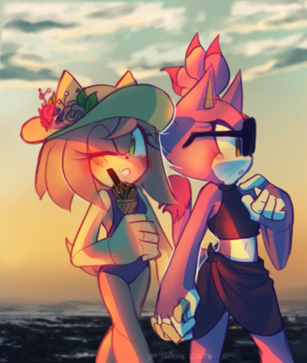 AmyRoseGts's tweet photo. “On vacation with blaze having the best time of our lives!” #CutieBlazamy @Blazethekitty17 https://t.co/hlEXT8tpUk