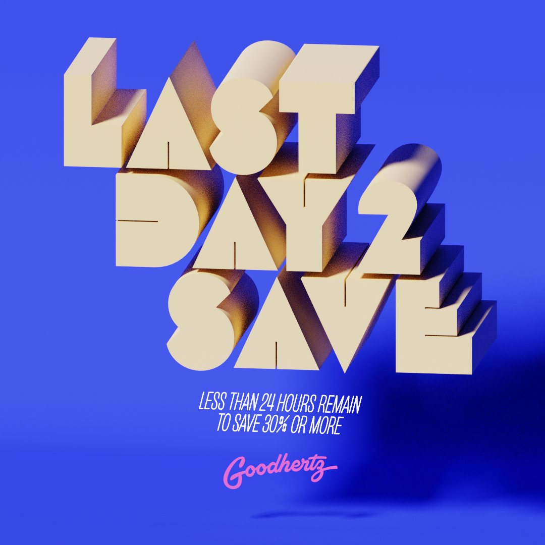 goodhertz's tweet image. (less than 24 hours to go... goodhertz.com/order)