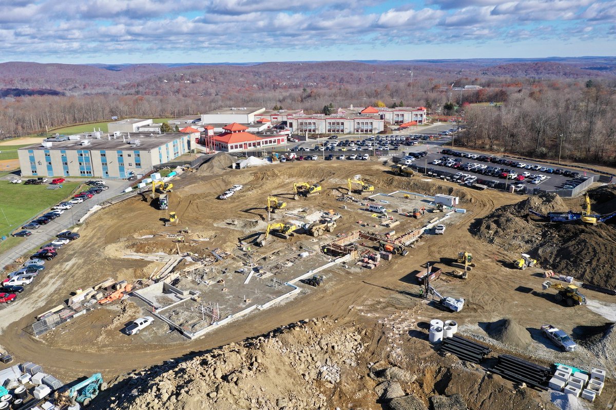 ogindustries's tweet photo. Progress continues at New Fairfield High School! https://t.co/t2hkixXush