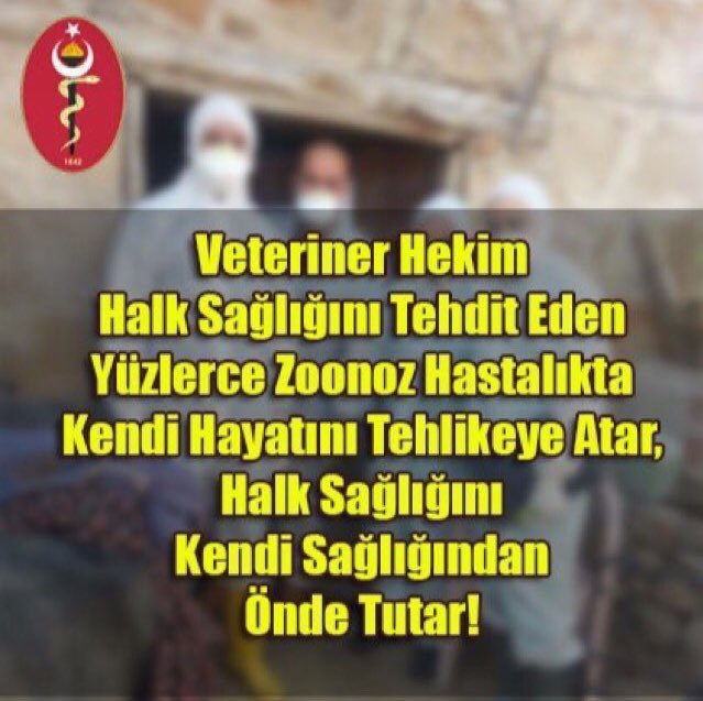 Veteriner sağlık sınıfı; personel, malzeme, donanım, yetersiz şartlarda Zoonoz hastalıkların yayılmasının önlenmesi, Gıda güvenliği ve Toplum sağlığı için mücadele vermektedir. Sağlık sınıfı personelinin özlük haklarına yapılan iyileştirme #veterinerhekim’lerede yapılmalıdır.