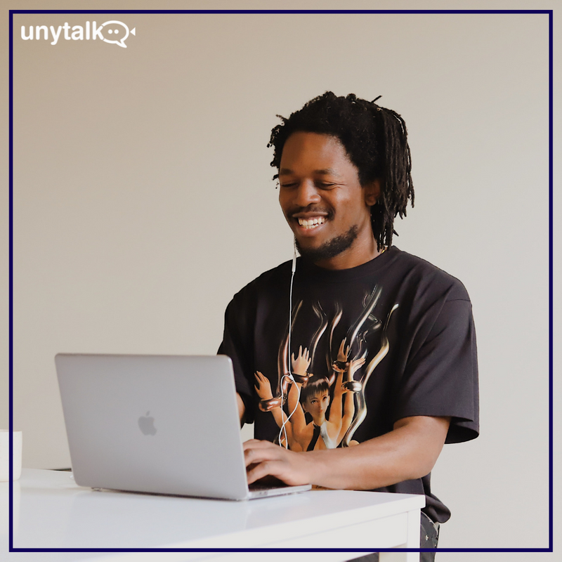 unytalklive's tweet photo. 🤗 When compared with messaging and audio communication, video is vastly more robust, adding more of your personality to your conversations when talking with colleagues, friends, and family. 

We are curious, what is your favorite platform for video conferencing?

#Unytalk https://t.co/72YaBmzSeC