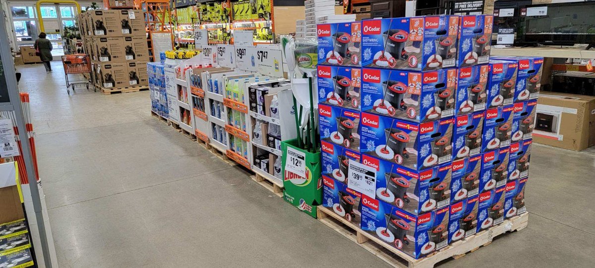 Driving cleaning products!!!