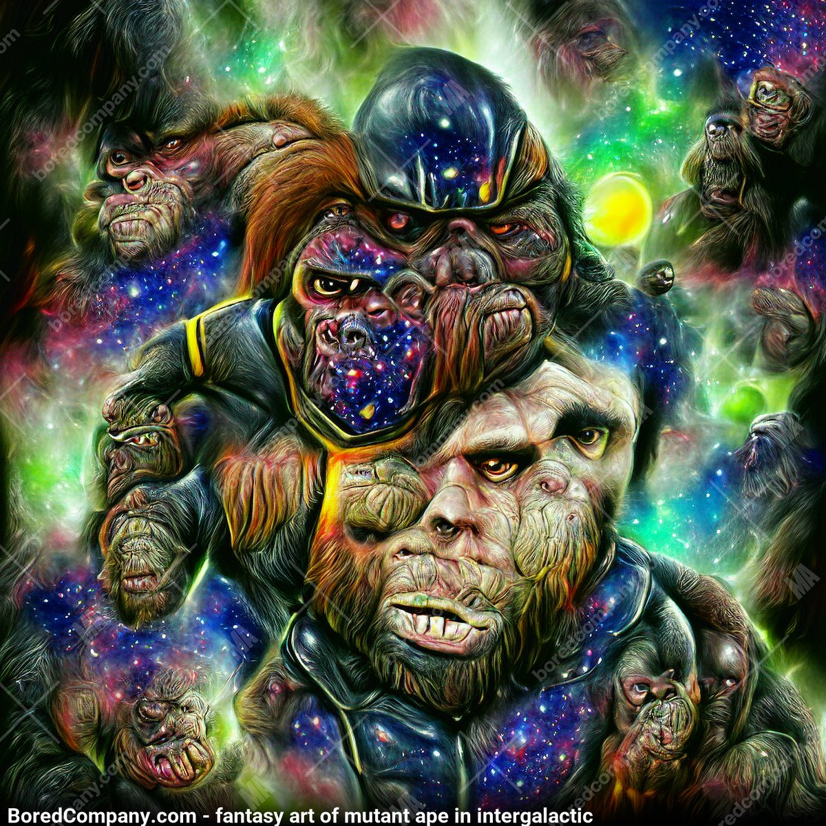 boredaigallery's tweet photo. So we’ve just opened our #MegaArts simulation chamber to the public.

Generative art AI tech so powerful they wanted to declare it as ‘munitions.’ 

We even sent one of our apes into the chamber and he came out psychedelic. 

But it’s probably nothing. https://t.co/xnFmhFnUWc