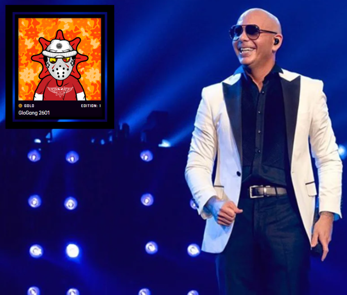 mperes1218's tweet photo. Big ups to Mr. Worldwide @pitbull for joining the @OneOfNFT team! Already got the hyped up smile looking at the dope Glogang project by the incredibly talented @ColourfulMula and @ChiefKeef.  @pitbull DM me up if you want me to send you the NFT Glogang below to start your squad! https://t.co/kPPajhzWui