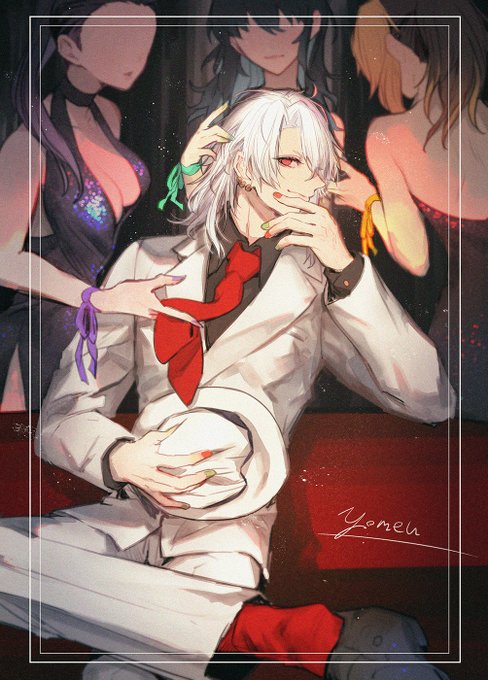 イワトコさんがTwitterに投稿した宇髄天元(鬼滅の刃)のイラスト。