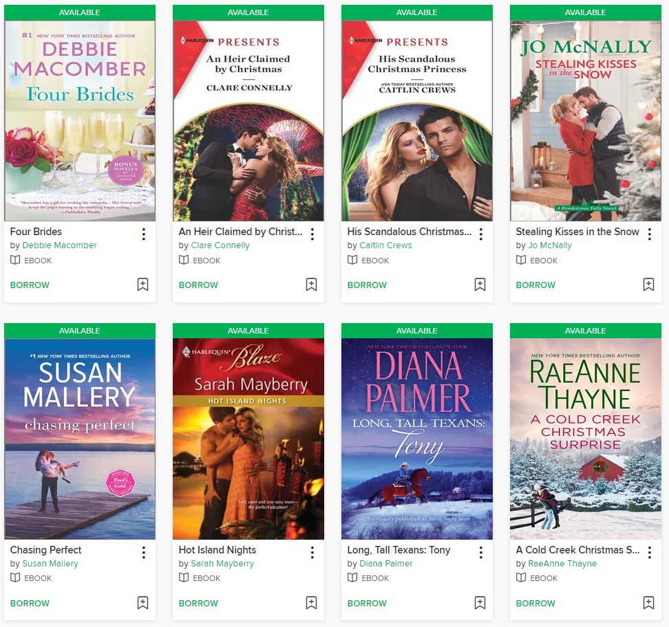 mississaugalib's tweet image. It's the 1st of December, which means we've curated a list of holiday romances for you to download. Visit ow.ly/JCkM50H0mO6 to find your next holiday read.