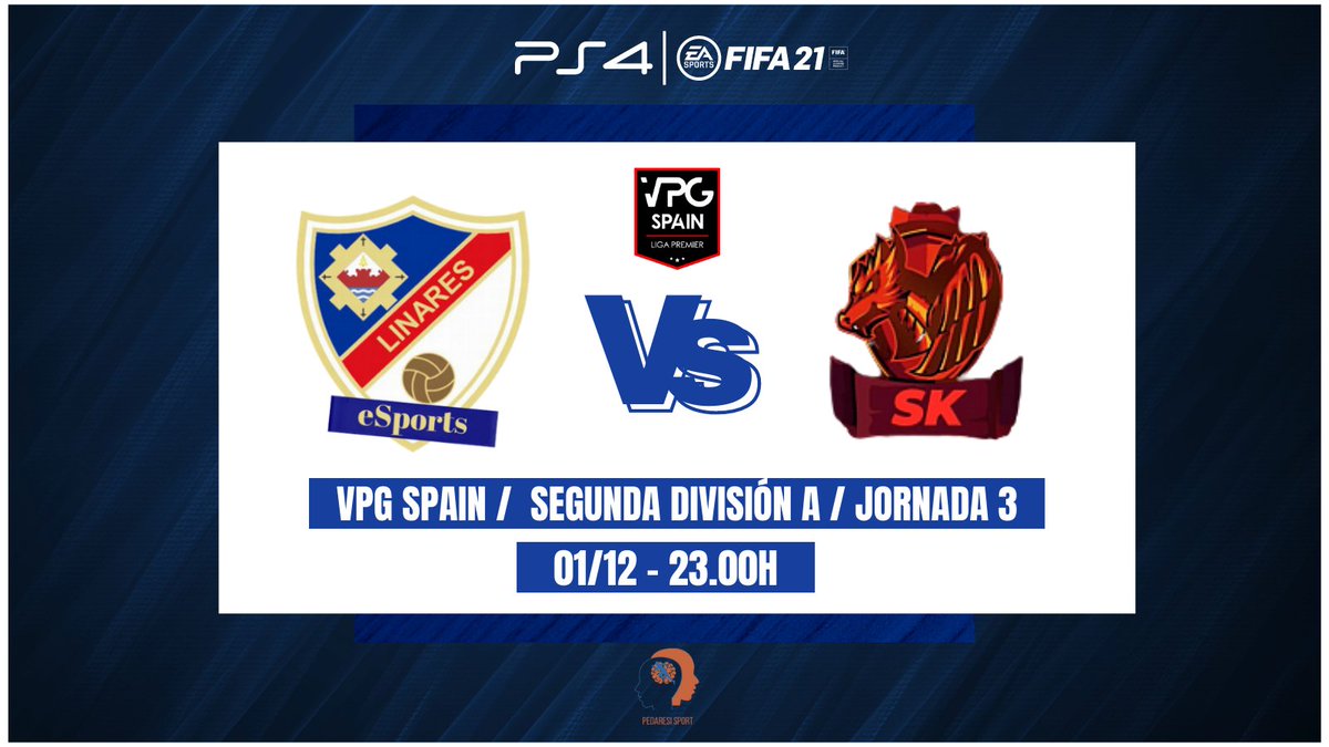 #MatchDay | Clubes Pro 

#PSN

🏆| <a href="/acf_proclubs/">Association of Cyberfootball</a> 
🆚| @1STDarkAngels 
⏱️| 21.45 H

🏆| @PLGeFootBall 
🆚| <a href="/eSportsFCP/">FCP eSports 🦅</a> 
⏱️| 22.40 H

🏆| <a href="/VPG_Spain/">Virtual Pro Gaming España</a> 
🆚| @Sunekawa1 
⏱️| 23.00 H

#UnaNuevaEra