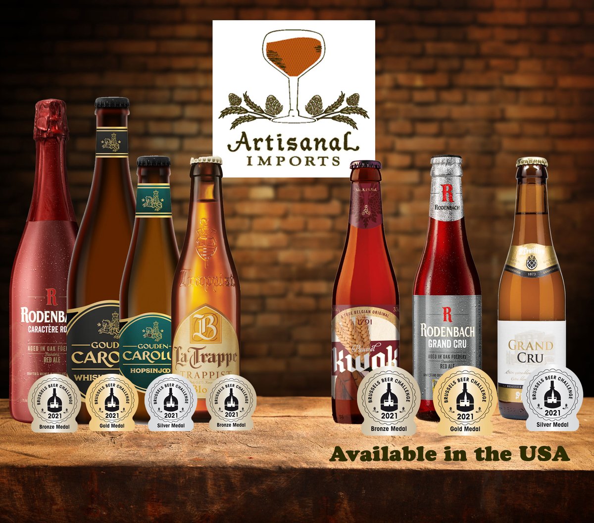 Congratulations to our producers on their achievements at the <a href="/BBeerChallenge/">Brussels Beer Challenge</a> - one of the world's most prominent beer competitions. #Rodenbach #Bosteels #StFeuillien #HetAnker #GoudenCaroulus #Kwak #LaTrappe