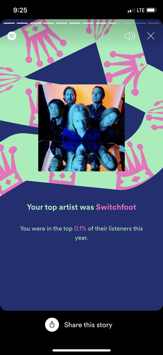 Aaron_R_V's tweet photo. Spotify’s out here throwing punches, exposing me for my singular tastes. https://t.co/MbKn11JRhy