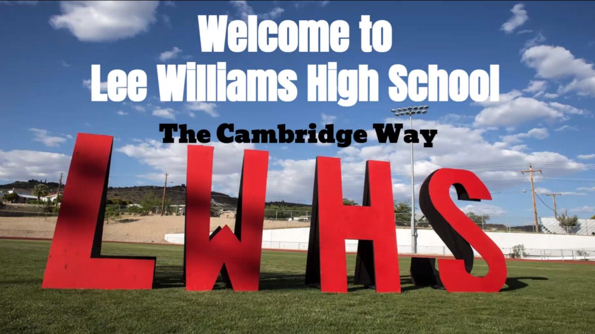 At first, Lee Williams HS only planned to offer Cambridge courses to 9th &amp; 10th grade students, but as this class grew, they asked the school to continue with the Cambridge program! <a href="/kusd20/">Kingman USD #20</a> <a href="/azedschools/">Arizona Department of Education</a>
