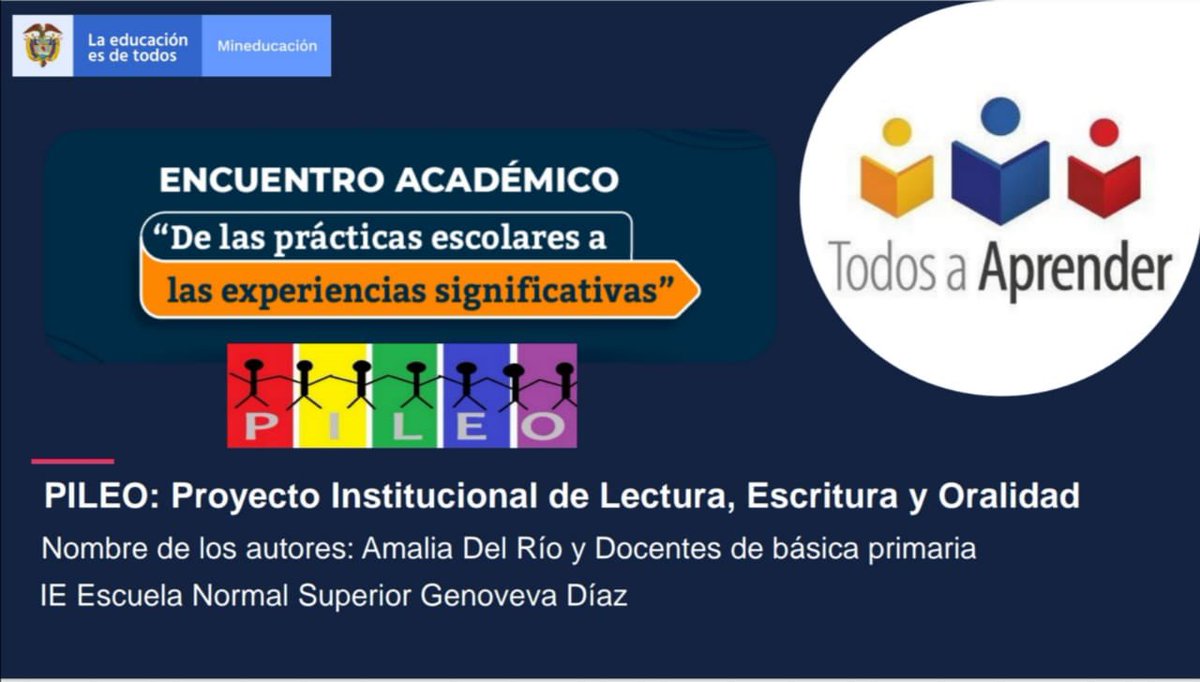 OlgaSevillaR's tweet photo. La experiencia hace visible la cultura, la tradición y el saber construido al interior de la cultura institucional #EventoPTA2021 gracias @PAntioaquia @PTA_Colombia por hacer posible la proyección de nuestros saberes. https://t.co/j0SCMN4oHg