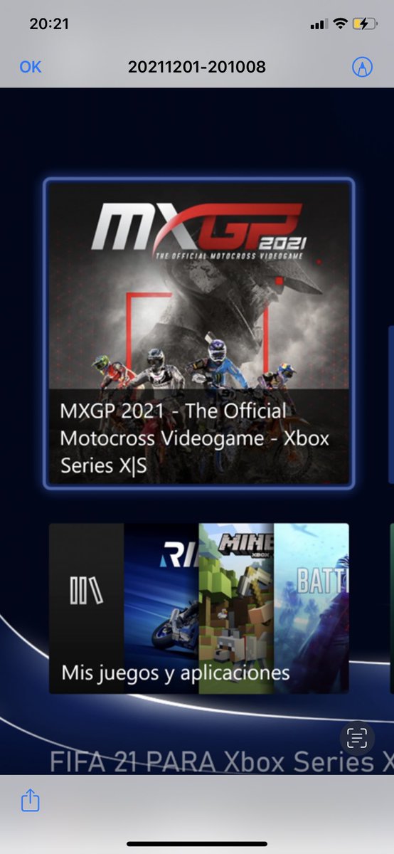 JuanMaxonGamer's tweet photo. Gracias a todos por el apoyo y a @Teresanusala que me ha conseguido un #mxgp21 para #XboxSeriesX Así que mañana le daré duro y subiré mis primeras caídas en el modo carrera. ¡Vaaaaamos! 👊💪 https://t.co/8DKBXs9n90