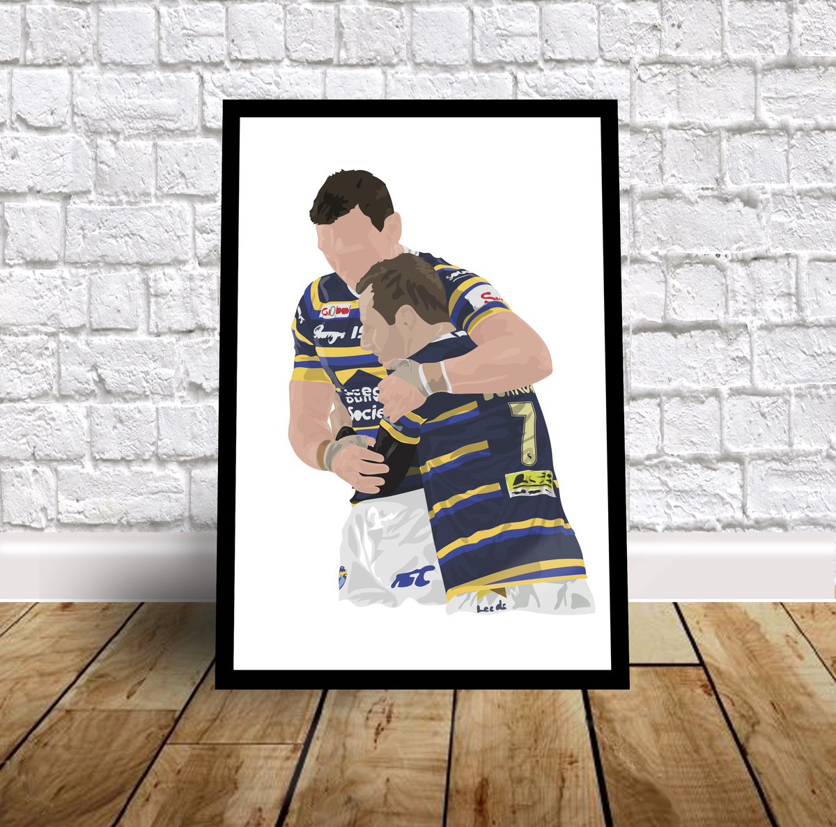 1/2 Wondering if the Twitter world can help me, I’ve drawn this print up but have no intention of putting it out to sale. However, I’d like to gift it Kevin Sinfield and Rob Burrow to use possibly to sell/raffle/auction  to raise money for the foundation.