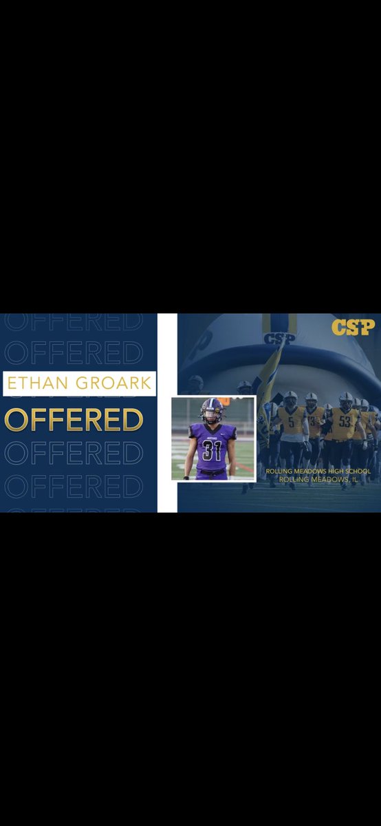 After a great conversation with @CoachAdamKiefer, I’m blessed to say I’ve got my first D2 offer to play at Concordia St. Paul.