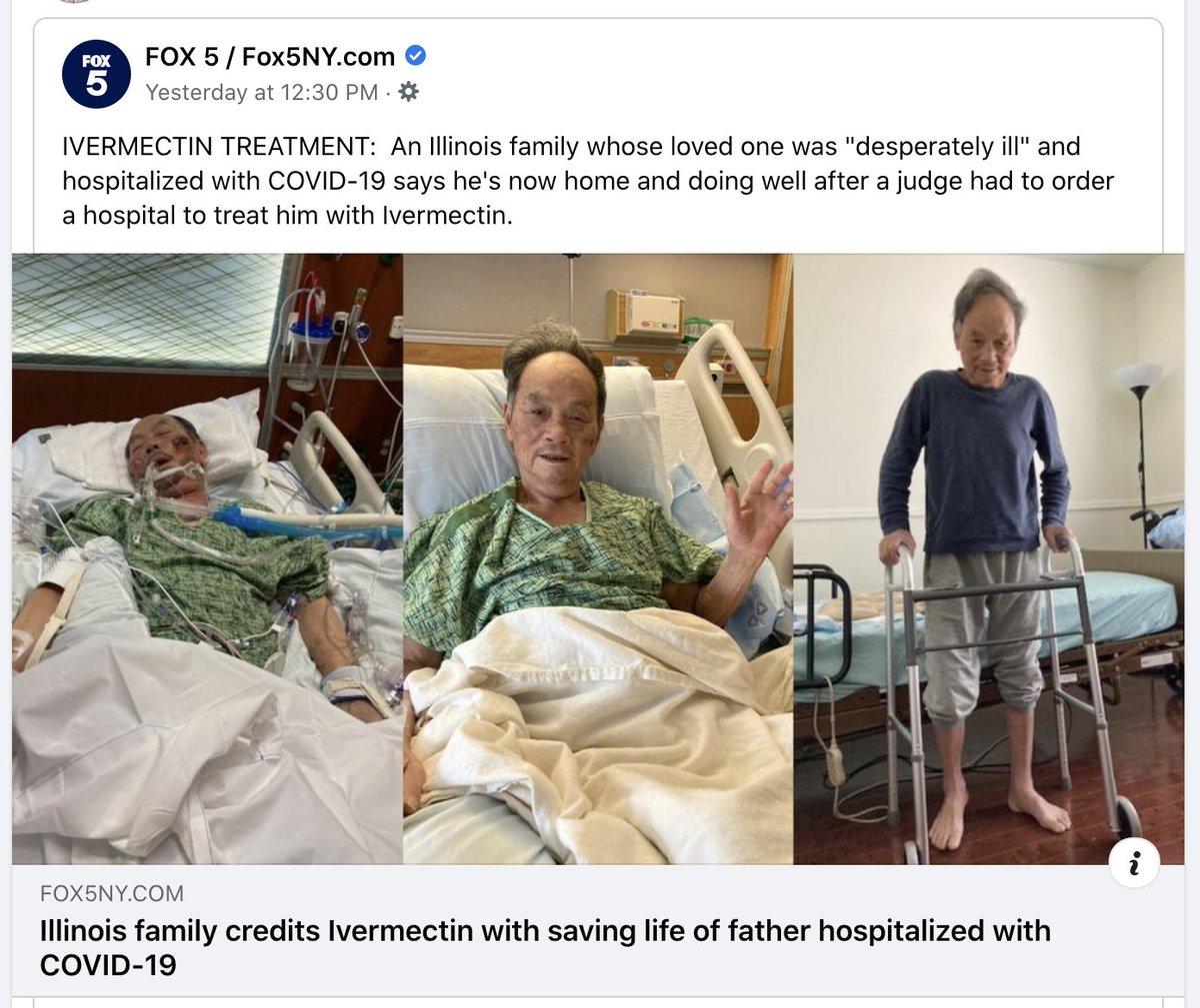 BuckSexton's tweet photo. A judge had to order a hospital to treat him with Ivermectin...

https://t.co/l1dowsn0ky https://t.co/GRJtf6fwTJ