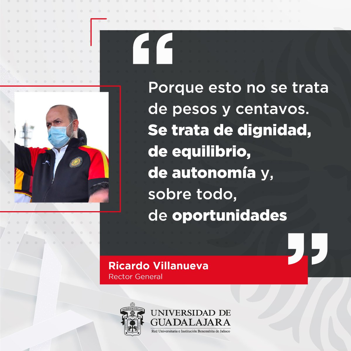 Salimos a las calles no sólo a pedir recursos, sino a exigir que la educación de miles de jóvenes no se ponga en riesgo por los caprichos y la arrogancia de un gobierno.