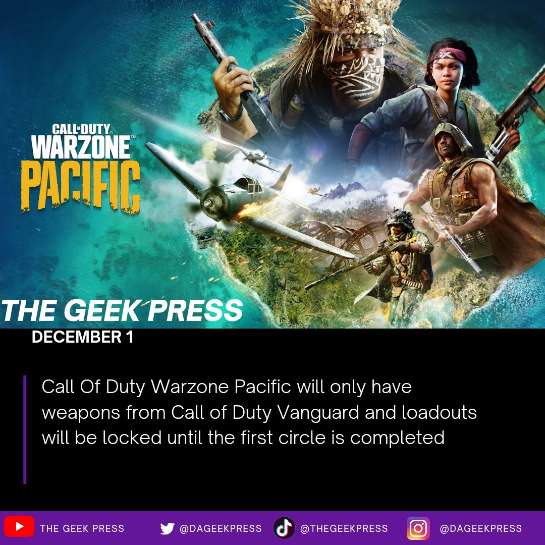 What do you guys think about these changes coming to warzone let us know! 
#warzone  #warzonepacific #vanguard #videogames #videogamesnews #Verdansk  #callofdutyvanguard