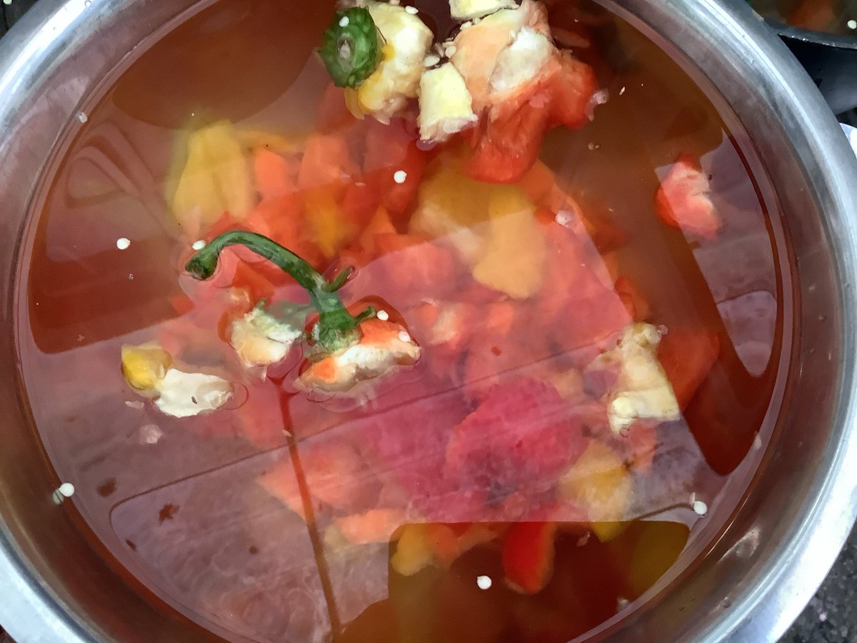 StMarysCf11Y1's tweet photo. Look at the pepper soup I am. Delicious. #independentlearners #ipads #muddykitchen https://t.co/HMtjFVRd8n