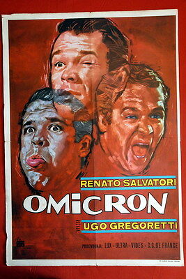 Póster de Omicron, película italiana de 1963