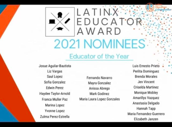 FrancaMullerPaz's tweet photo. I am incredibly honored to be nominated for @LatinxEdCo Educator of the Year! It is deeply humbling to be listed alongside powerhouse teachers from across the country like @aulaespanol and so many others! https://t.co/tBPHhjKY6w