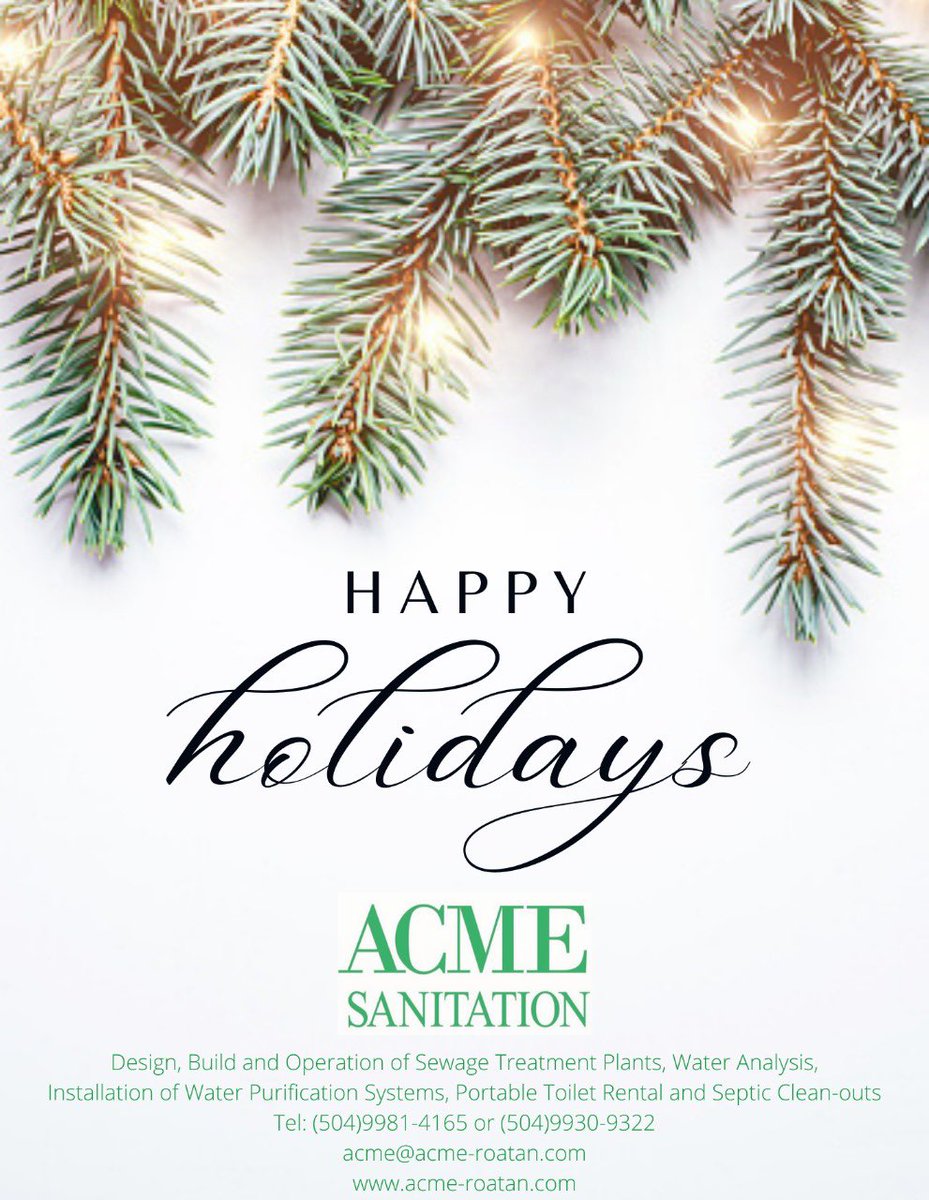 ACMESanitation's tweet photo. Welcome December ✨ https://t.co/npzqmelKRL