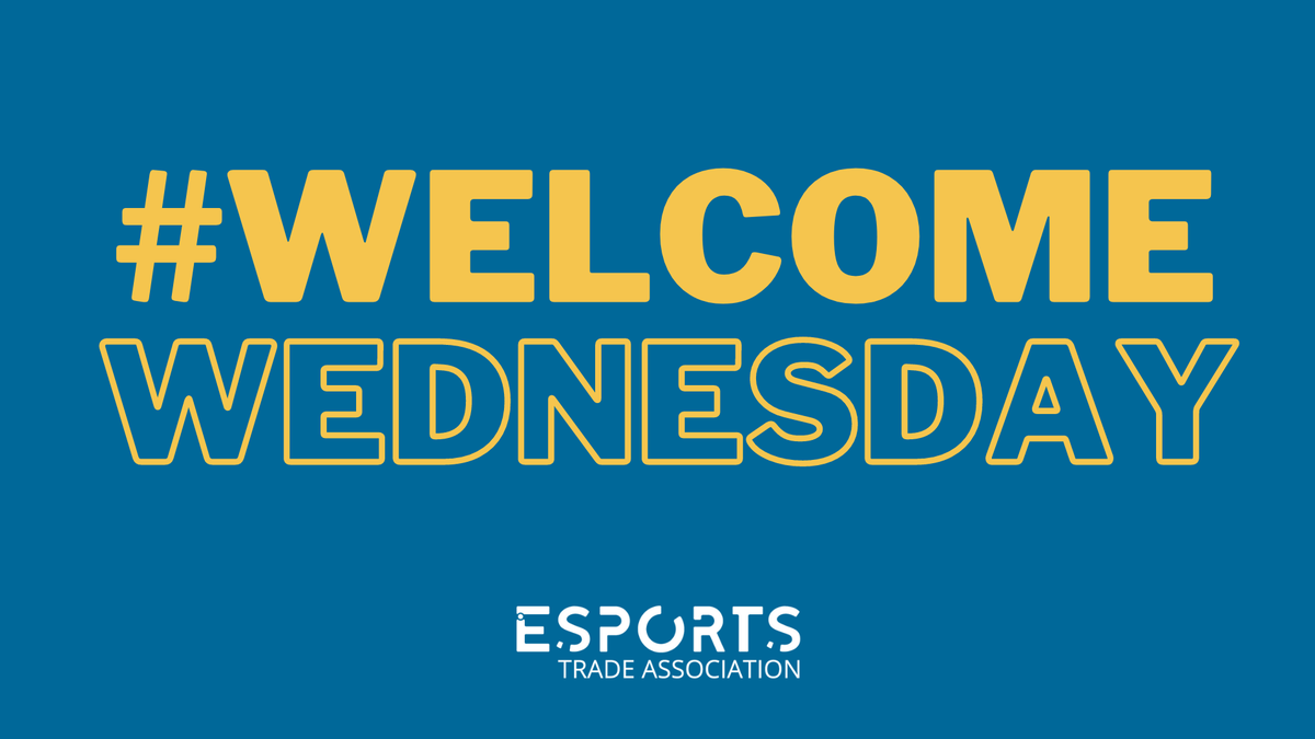 ESPORTSTAssoc's tweet photo. A big #WelcomeWednesday high-five to these new ESTA members...
Joshua Wong, JEGI CLARITY
Ryan G Scofield, @KidSay 
Brett Diamond, @ROKKR 
John L. Cash,  @JCSUniversity. https://t.co/mLhIHR7hKe