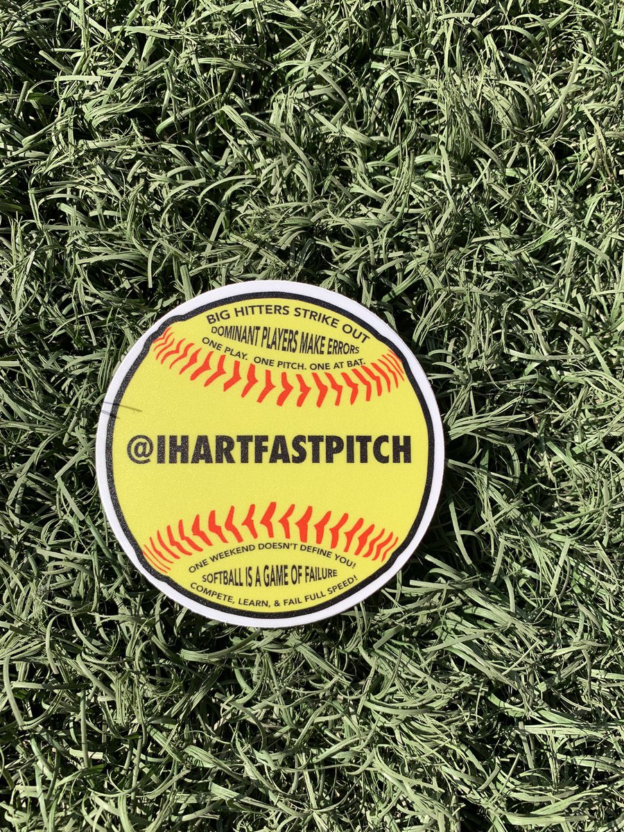 In celebration of reaching 15K Followers 
We will do a 🚨Giveaway 🚨
10 @ihartfastpitch decals to our followers!!!

How to enter:

1. Be following @ihartfastpitch

2. LIKE &amp; RT this post

The winners will be notified via DM for mailing information by DEC 10.