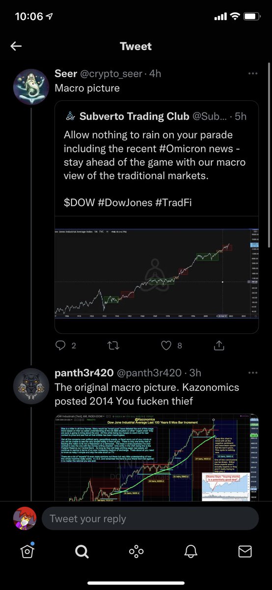 directorvale's tweet image. @crypto_seer built an entire brand just ripping off Kazonomics. Horrible seeing that this entire space is built of his building blocks while he was attacked and shunned by this community that is now thriving of off his work.