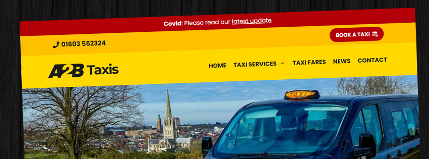 A new Wordpress website was launched recently for A2B Taxis of Norwich.

This site uses the Wordpress Gutenberg block editor to benefit performance and content editing ease of use. #Norwich 

a2btaxisnorwich.co.uk