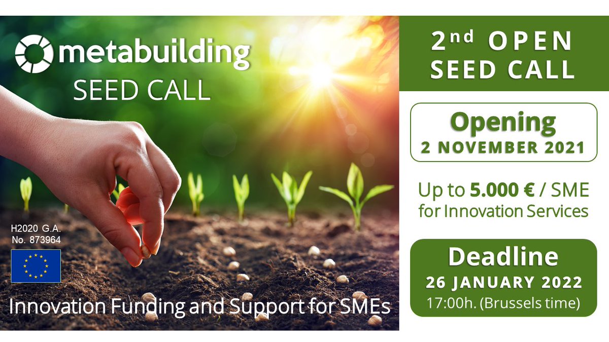 EFBgreen's tweet photo. Are you interested in joining the seed call?🌱
Find the intro webinars in German, Hungarian, Italian, Portuguese, Spanish and French here:
➡️https://t.co/iD7MWANecI
#seedcall #innovation #funding #SME #construction #webinar
@Gebaudegrun @RoofGro @greenroofsuk https://t.co/wiwexxn0Kg