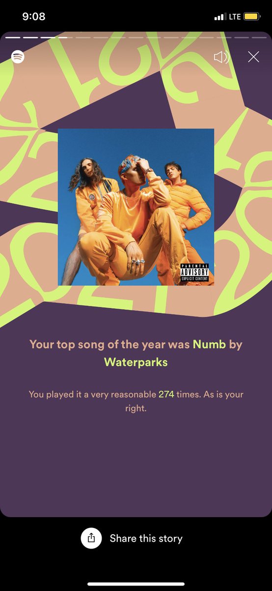 DWinn13's tweet photo. I did what this year 👀 @waterparks @SLUMBERPODCAST https://t.co/e0bQVhU5Zm