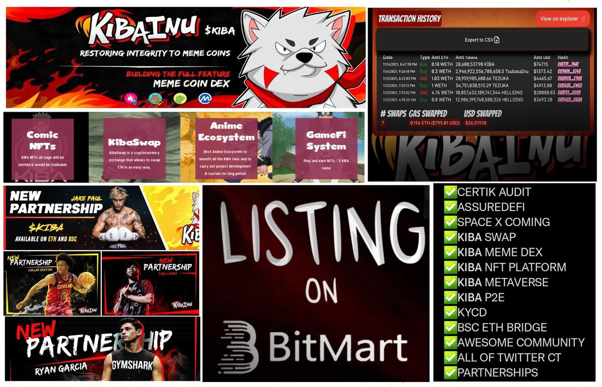Mop_LLC's tweet photo. OUR $KIBA KOMMUNITY HAS GROWN, LETS MAKE SURE WE ARE FOLLOWING EACHOTHER. 

👑 LIKE 

👑 RT 

👑 AND IF YOU'RE FEELING EXTRA BULLISH TAG A FRIEND THATS NOT IN $KIBA YET 

IF YOU DO ANY OF THE 👑, I'LL HIT YOU WITH A FOLLOW. 

FRANS FOLLOW FRANS. 

#KREW #WAGMI https://t.co/LjQNUmgGnc