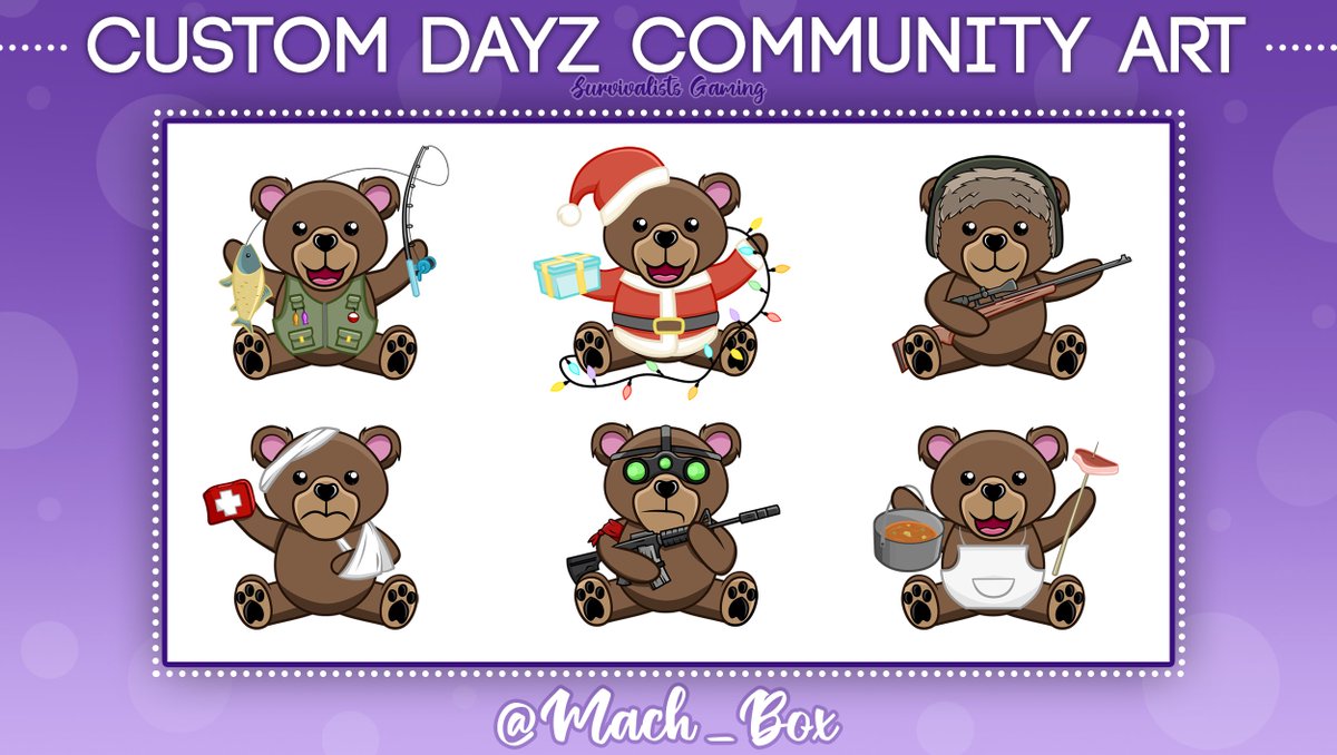 _Survivalists's tweet photo. We would like to give a warm welcome to our first-ever Survivalists mascot! I have decided to call him Espen, which means God of bear! The hype is real!

Thank you so much for your hard work, you're truly an amazing artist <3 @Mach_Box https://t.co/JEfxmL5MWr