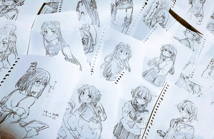 最近描いてないっていっても描いてないことは無いよね…… 