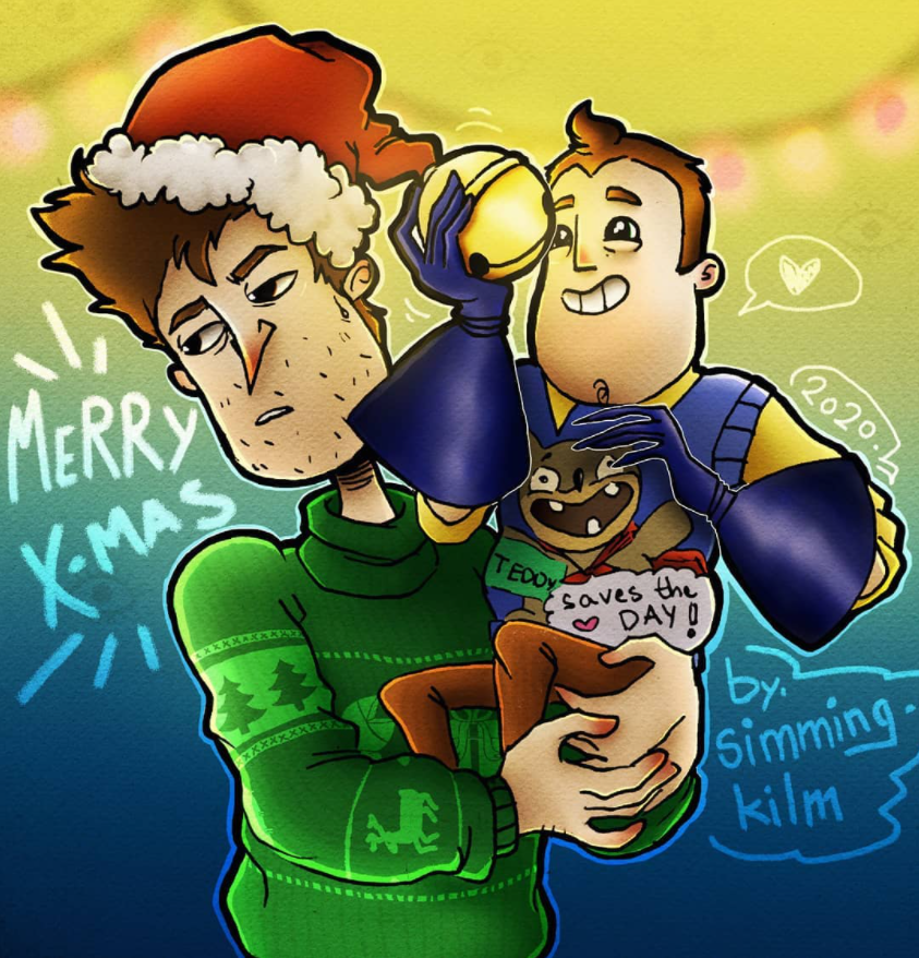 tinyBuild's tweet photo. The gifting season is upon us 🎁WIN A GAME CODE🎁
We're starting this month off by giving away tinyBuild game codes to the best Xmas-inspired fan-art!
Upload your art with #tinyXmas and we'll pick one winner every Friday during December.
First up, amazing art by @simming_kilm https://t.co/hkzQ7VHgKX