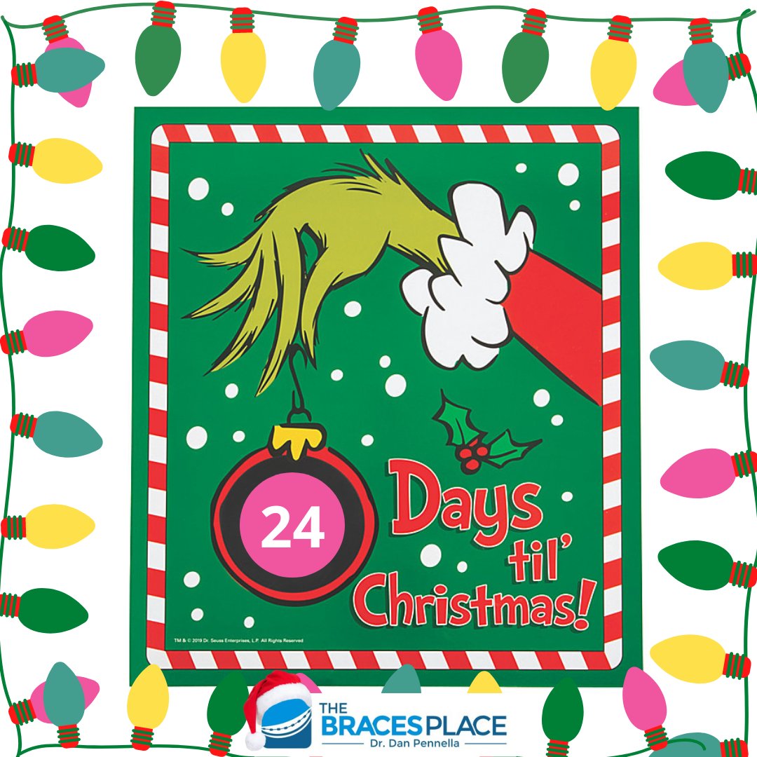 TheBracesPlace's tweet photo. Well, the official count down to Christmas has begun... 🎅
Are you ready to kick off the "Most wonderful time of the year?"
#christmascountdown
#Braces
#smiles
#Orthodontist https://t.co/2j2d2BS8Vn