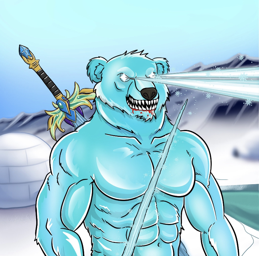 GT86HATER's tweet photo. @aegean2356 @RoyalBears_ isn't my art, but god I wish it was. They're minting tomorrow. https://t.co/HNzMWzNebL