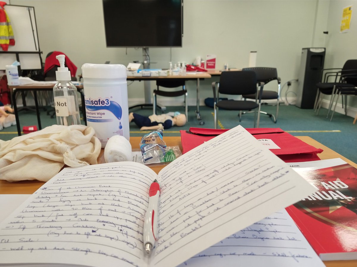 Really informative and valuable three days refreshing First Aid in <a href="/OrderofMaltaIRL/">Order of Malta Ireland</a> as part of the First Aid Responder course. Definitely reinforced the importance of having the skills you hope you'll never need.