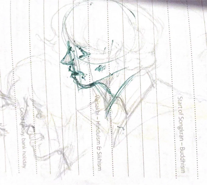 School doodles :D (they're all c!tubbo except from the cats) 