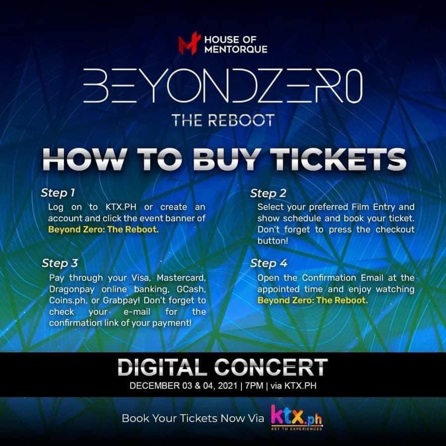 HMentorque's tweet photo. 2 Days to go! Lezzzgoo Beyonders!

#BeyondZer0 The Reboot
Digital Concert
December 3, 2021 7PM
Streaming from Cove, Okada Manila
Via https://t.co/4H7iWEHakO

Tickets available at:
https://t.co/D7QrvlZtLE

#BZTheReboot
#HouseOfMentorque https://t.co/Wydizsxpd2