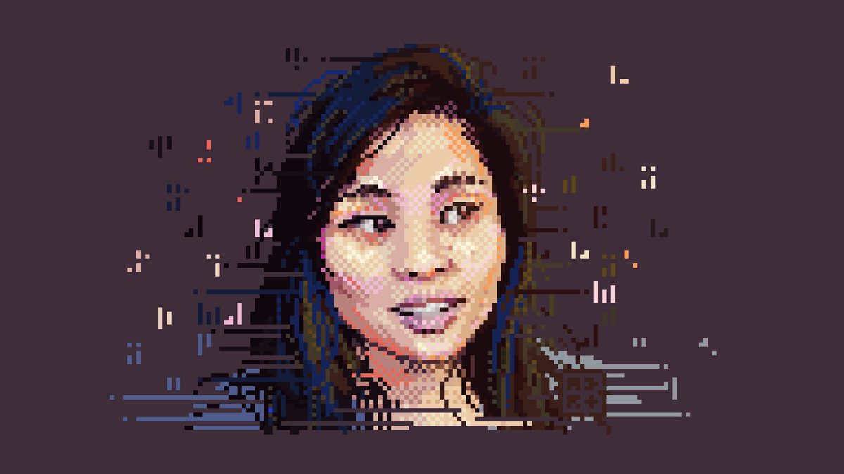 M3rOj's tweet photo. thinking about opening portrait commission for Xmas 🎁

#pixelart #ドット絵 https://t.co/FpPrZe3wLm