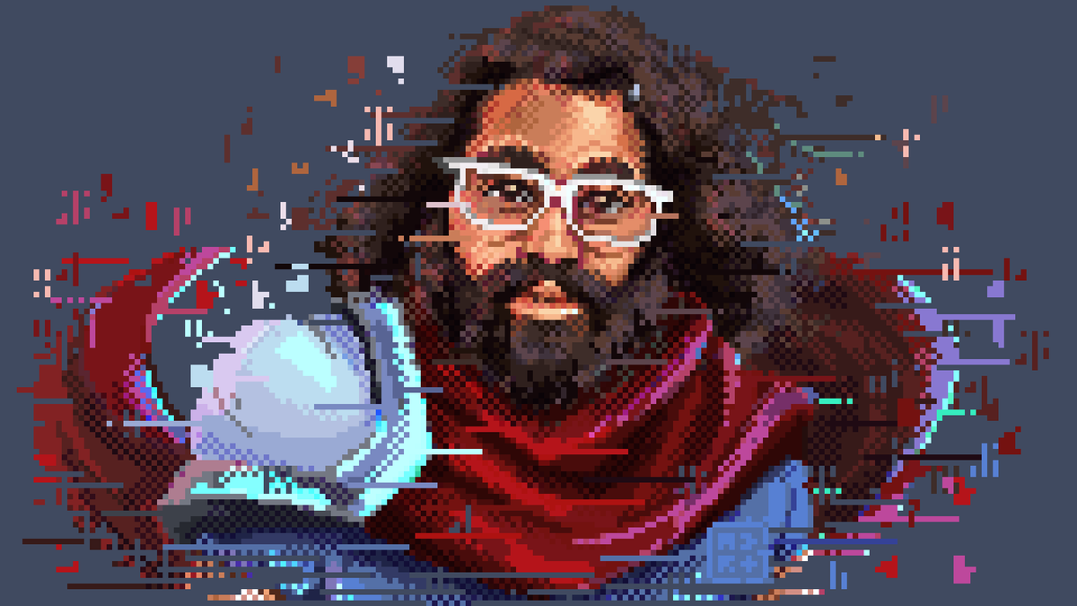 M3rOj's tweet photo. thinking about opening portrait commission for Xmas 🎁

#pixelart #ドット絵 https://t.co/FpPrZe3wLm