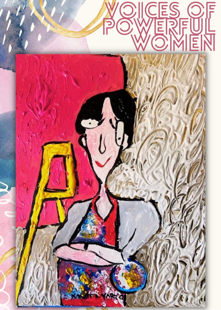 xavieryarto's tweet photo. Les presento a:
Ligia Santillán. Tijuana, BC. México.
De la serie “Voices of Powerful Women”
Artista plástica.
Diseño editorial por:
Carmen Ventura.
#pebeo #pebeoart #sawnorthamerica #studioacrylics #pebeoacrylic #acrylicstudio @Pebeopaints https://t.co/vKM3U3nY8N