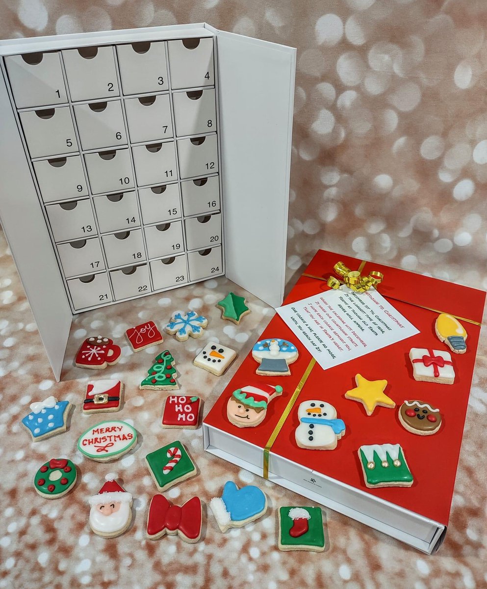 KeleherKristy's tweet image. Countdown to Christmas!!!  Cookie advent calendars are the way to go!!! #24daysuntilchristmas #myfavouritetimeofyear #MerryChristmas