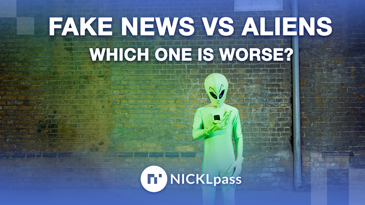 We thought an alien invasion was the worst that could happen - and then we met #FakeNews! 👾👽🛸 Yep, #misinformation is the invasive species of the year. Learn more: bit.ly/fakenewsvsalie…

#RealInfoRules #NICKLpass