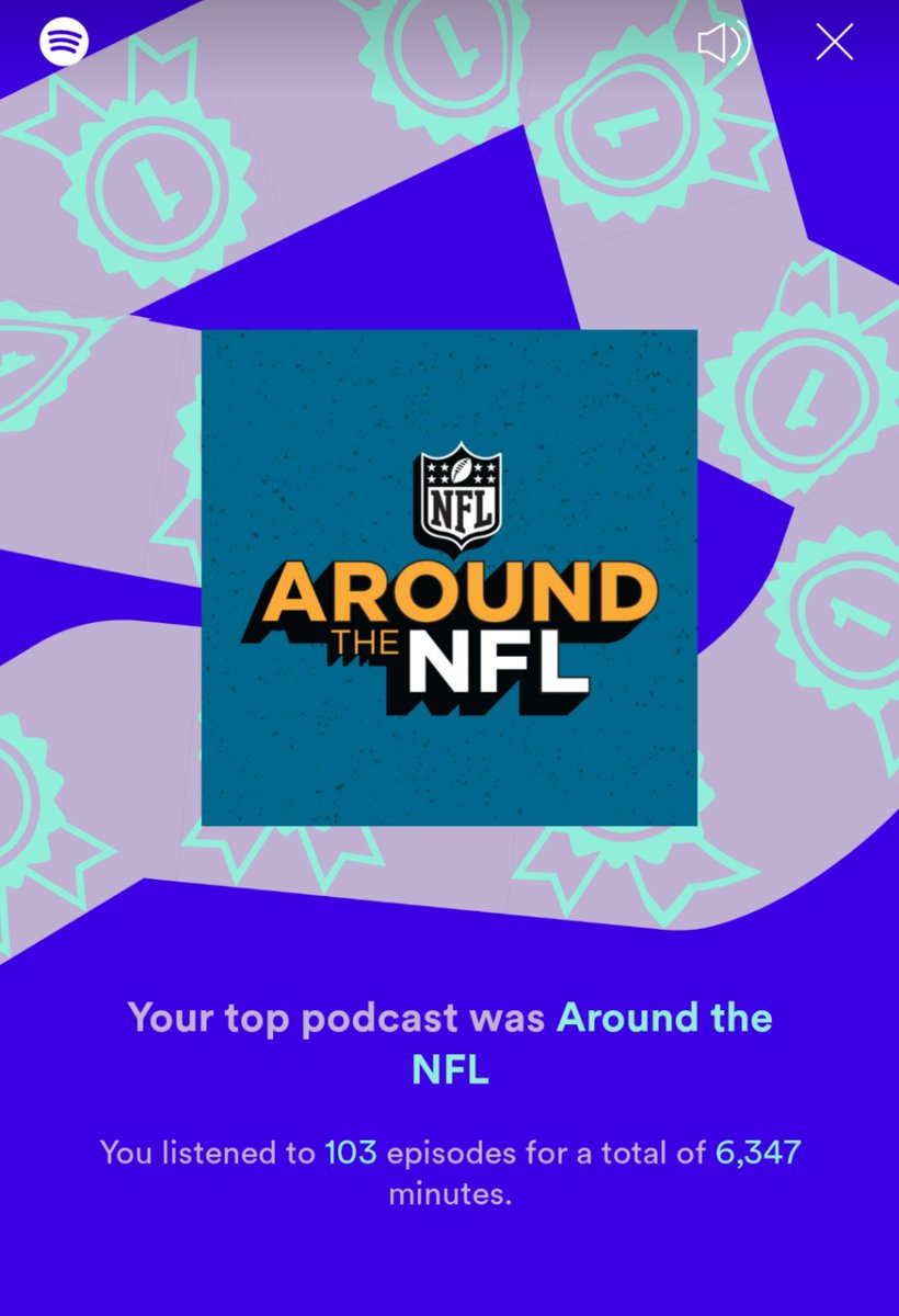 TheBearedTruth's tweet photo. The time of the year where #SpotifyWrapped bullies me about listening to the @AroundTheNFL podcast. 4+ days podcasting 😭😭 https://t.co/vvncbMvPYN
