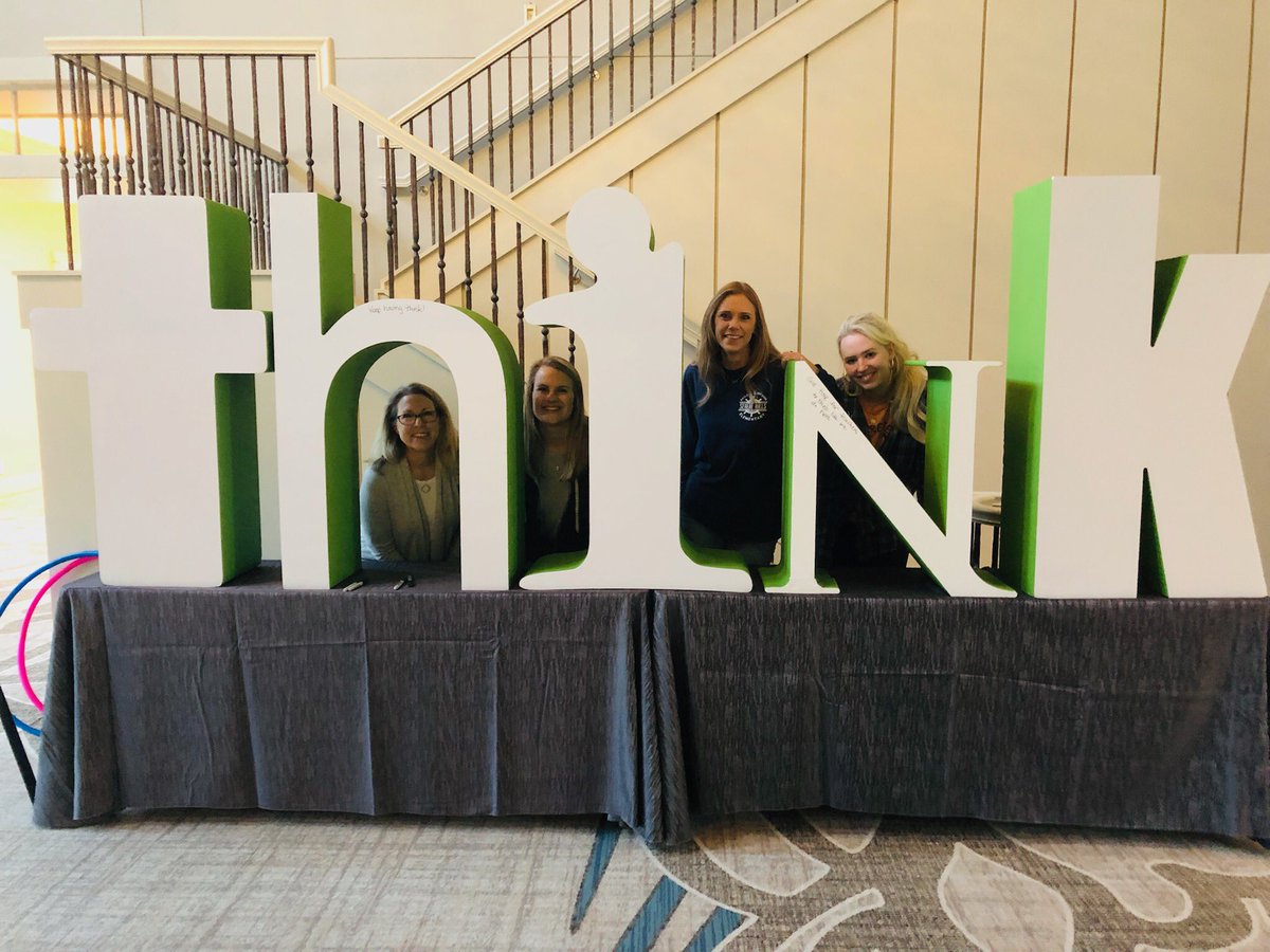 Will you look at this AMAZING group of teacher leaders that came to <a href="/lead4ward/">lead4ward</a> #think2021 with me?!? I can’t wait to see what they DARE to do! #dareya
