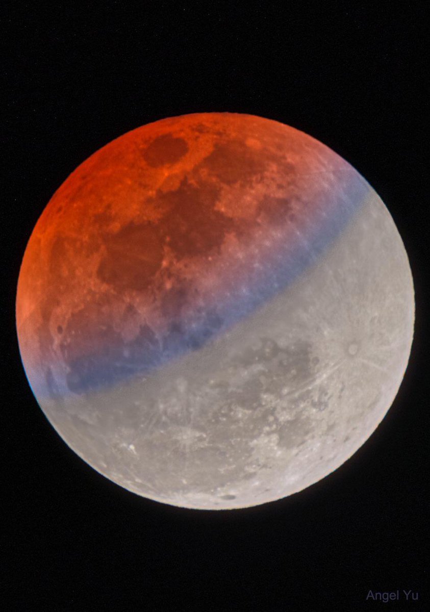 redditSpaceView's tweet photo. “A Blue-Banded Blood Moon” by Angel Yu https://t.co/8SPwwMlj1m